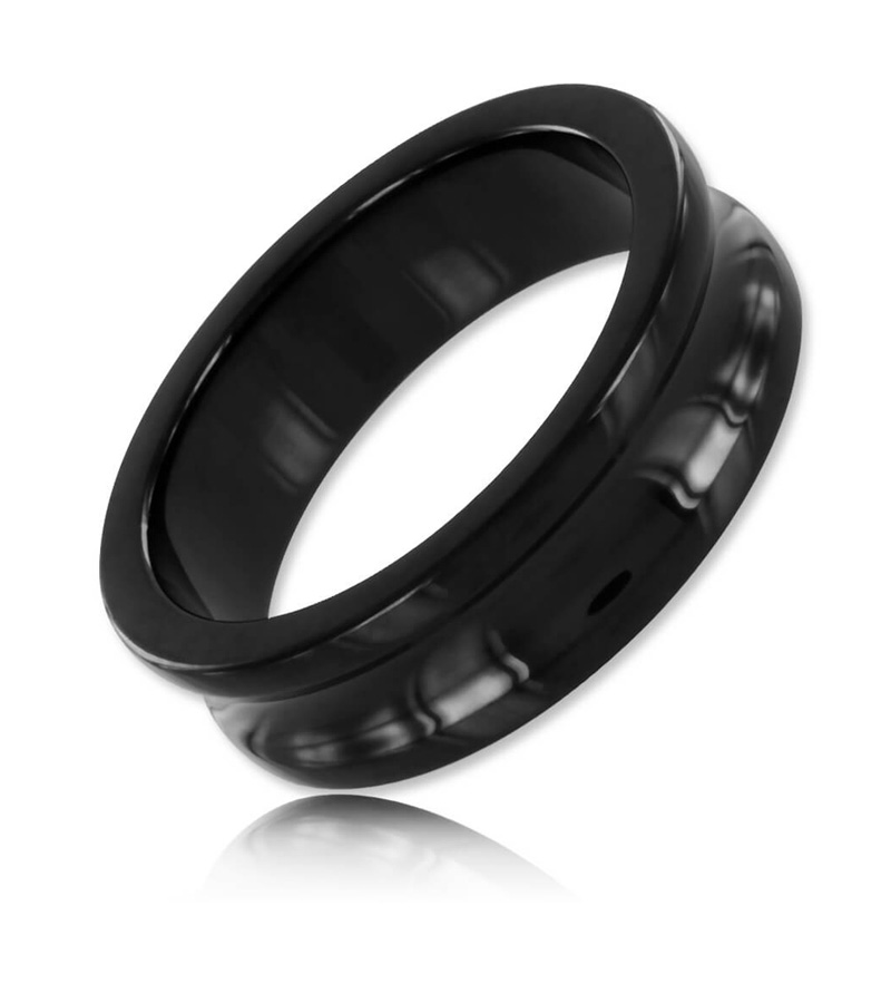 Black Belowed Cockring