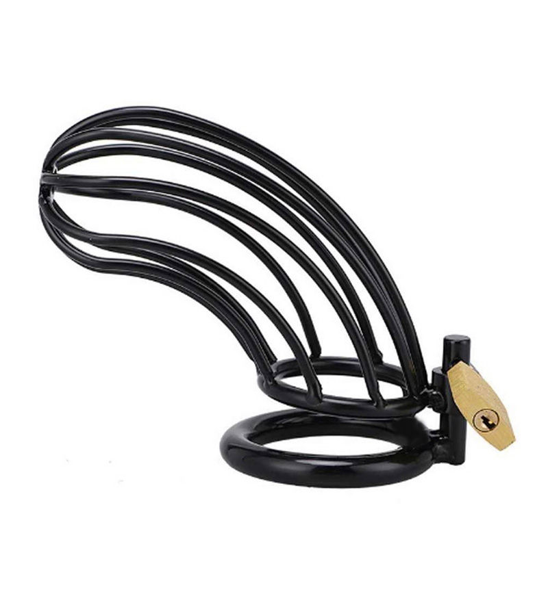 Black Bird Cage Chastity Device