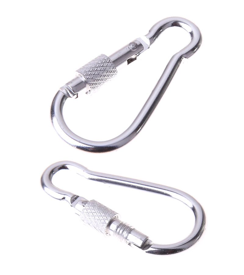 Carabiner Spring Snap Link with Screw Lock