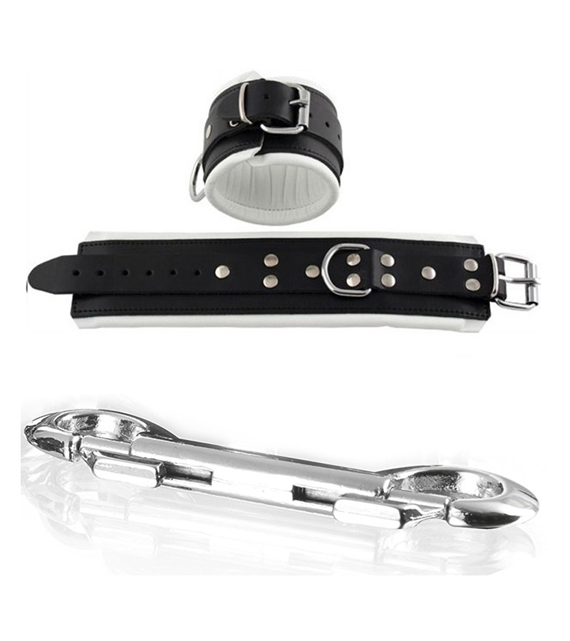 Padded Wrist Cuffs- BLACK/WHITE