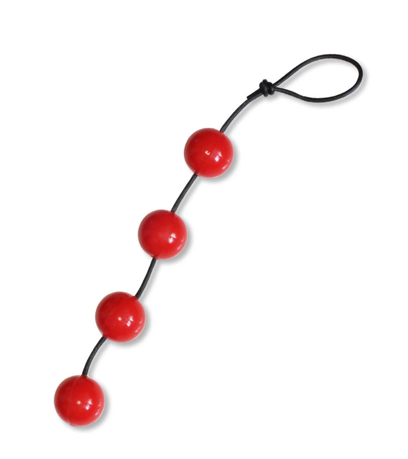 Red Pleasure Silicon Balls